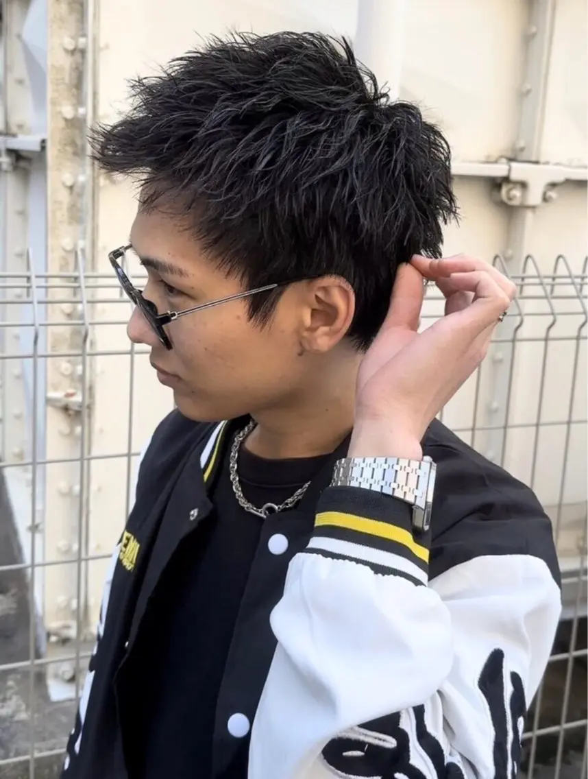 スパイキーショート(シャンプーセット込)の写真