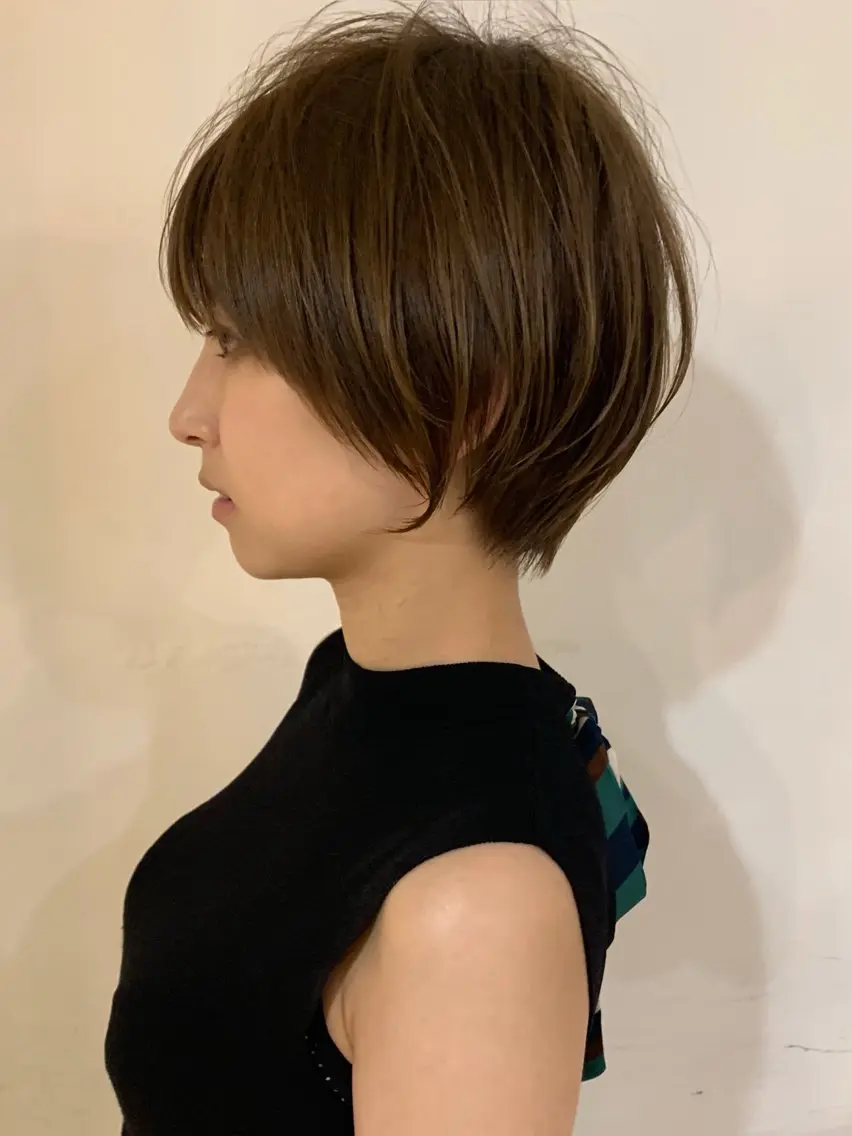 ショート ショートヘア 浅倉一馬のヘアスタイル