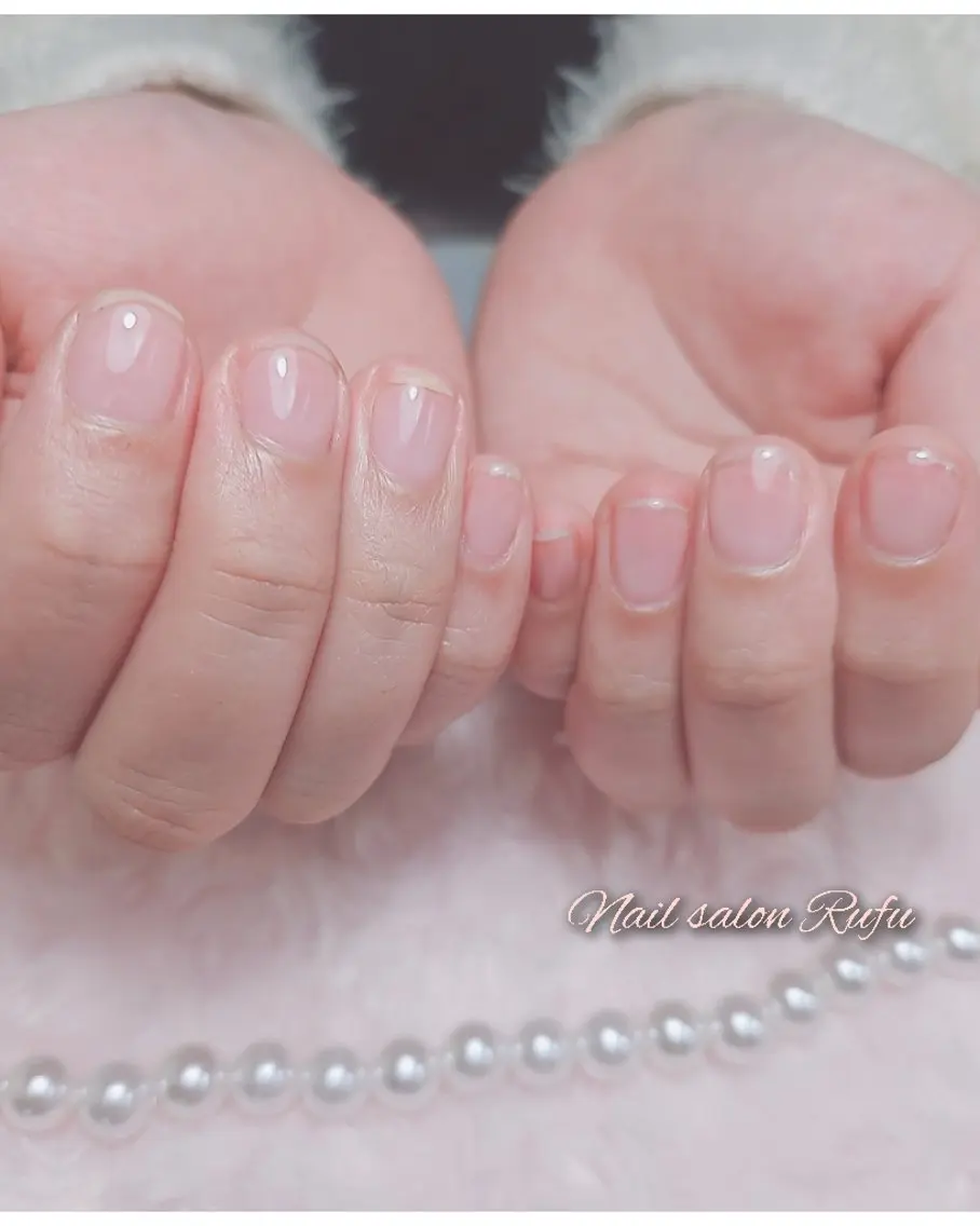ネイル クリアネイル Nail Salon  Rufu【ルフ】のネイルデザイン