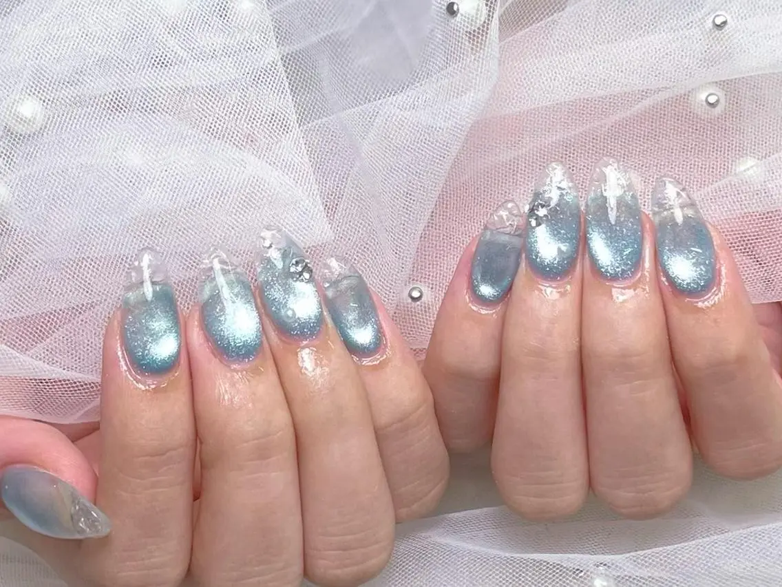 ネイル 💕リリチップ 長持ち得意🩷のネイルデザイン