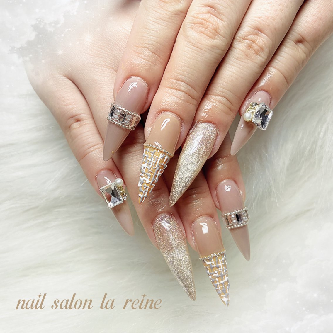ネイル nail salon la reineのネイルデザイン