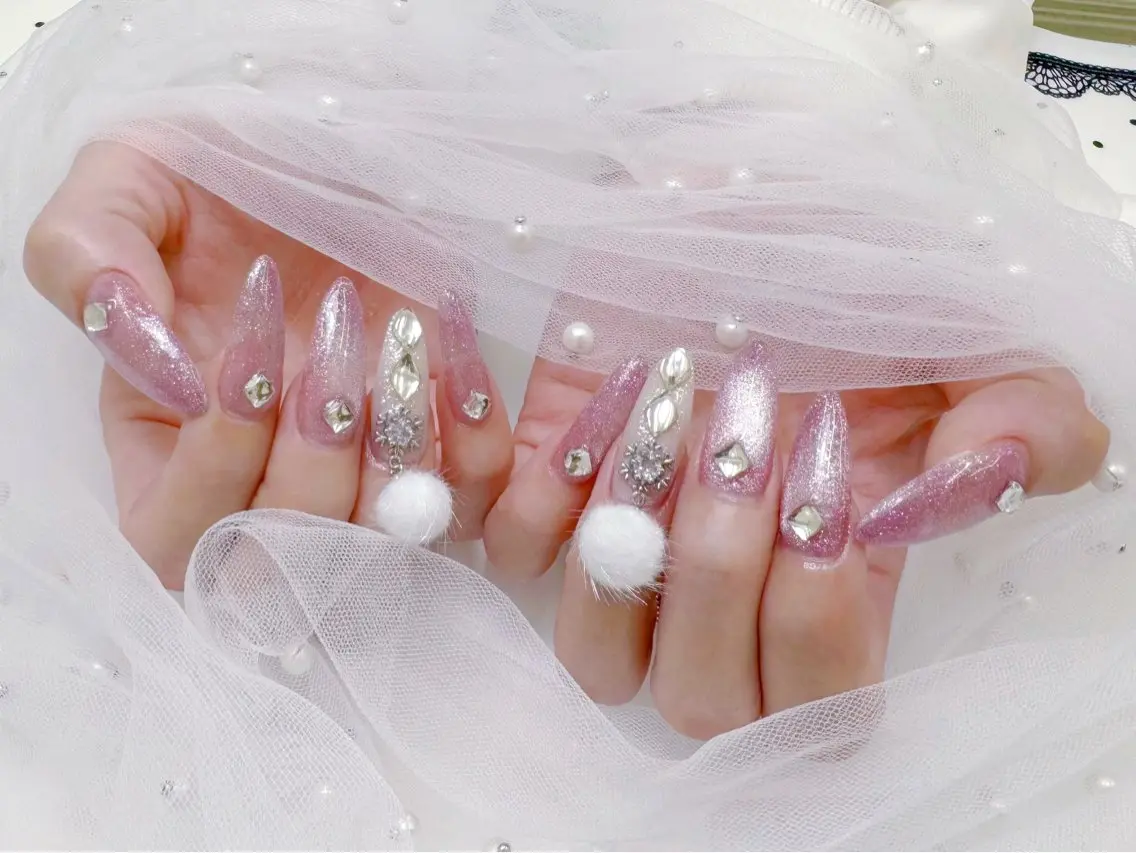 ネイル 冬ネイル クリスマス ハンドネイル garden Nail Salonのネイルデザイン