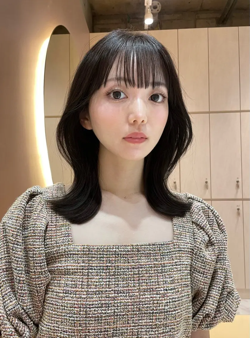 カラー 縮毛矯正ブリーチなし 🍒❤ゆうきのヘアスタイル