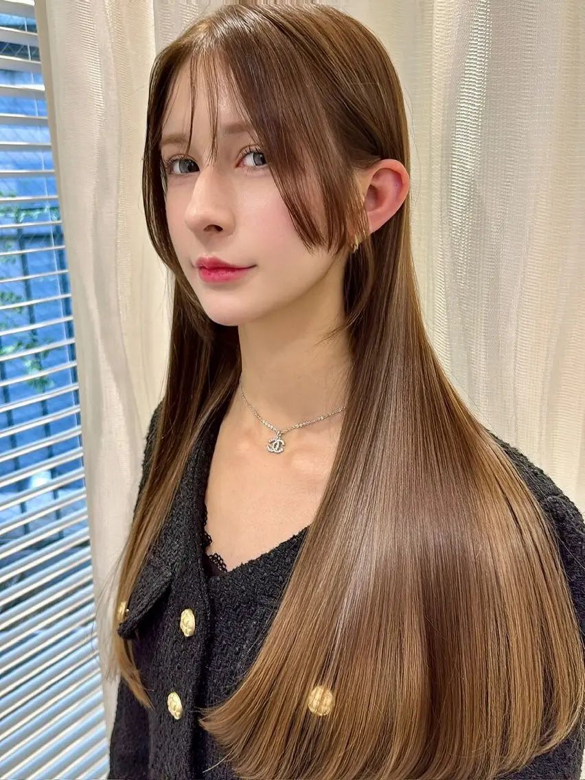 ロング カット トリートメント 田村 聖輝のヘアスタイル