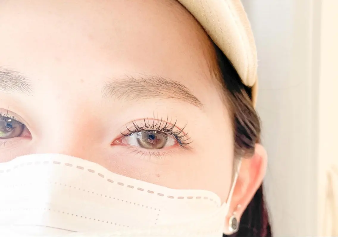 マツエク・マツパ アイブロウ 眉カラー カラーマツエク ナチュラル マツエク 奥沢/自由が丘 お目元トータルサロンのマツエク・マツパデザイン