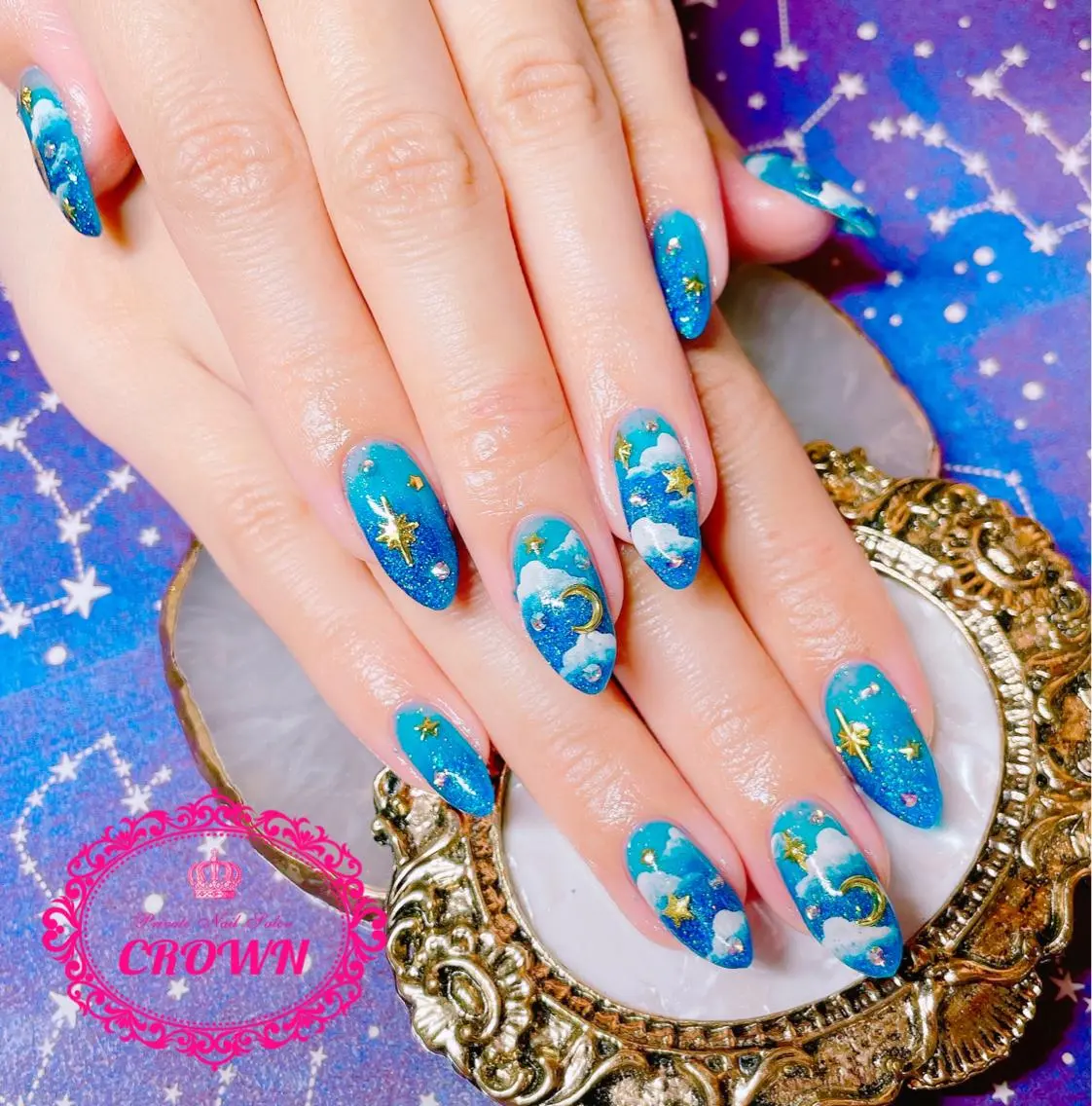 ネイル CROWN プライベートサロンのネイルデザイン