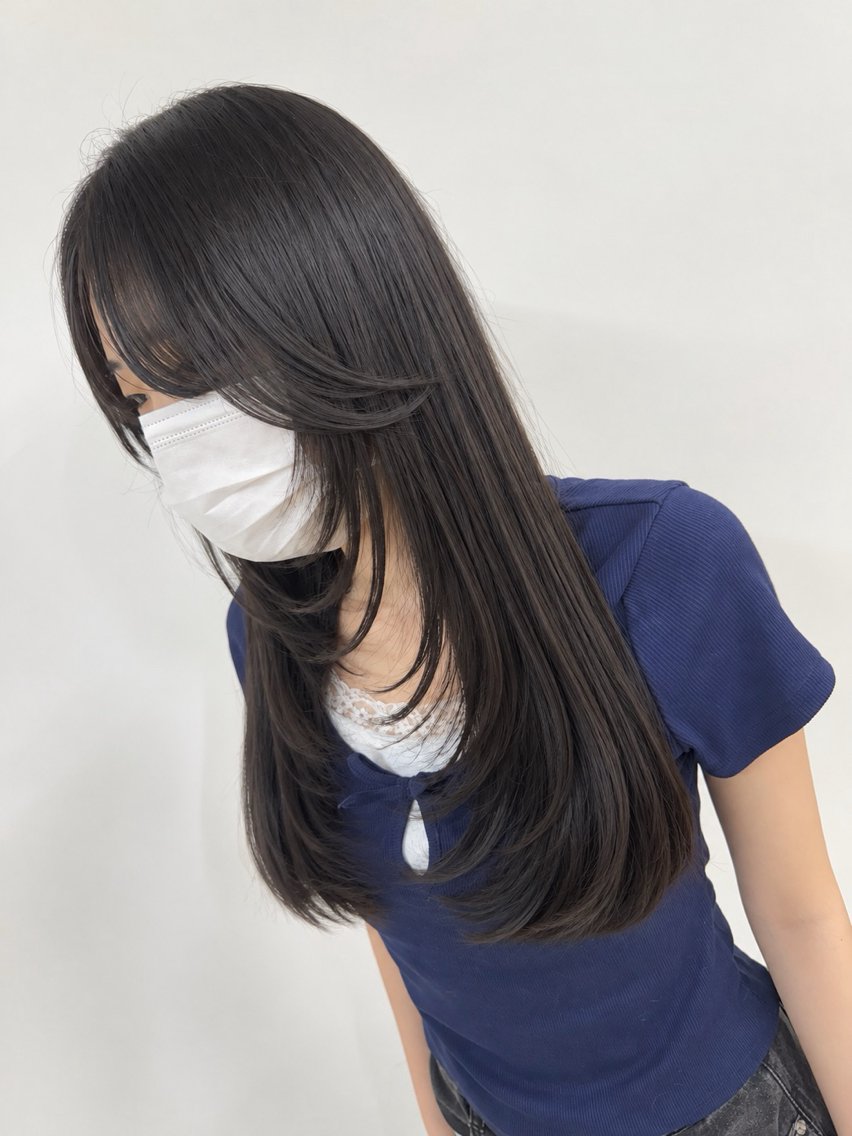 ロング 🌿佐山 絵梨佳🌿 Recharme新保のヘアスタイル