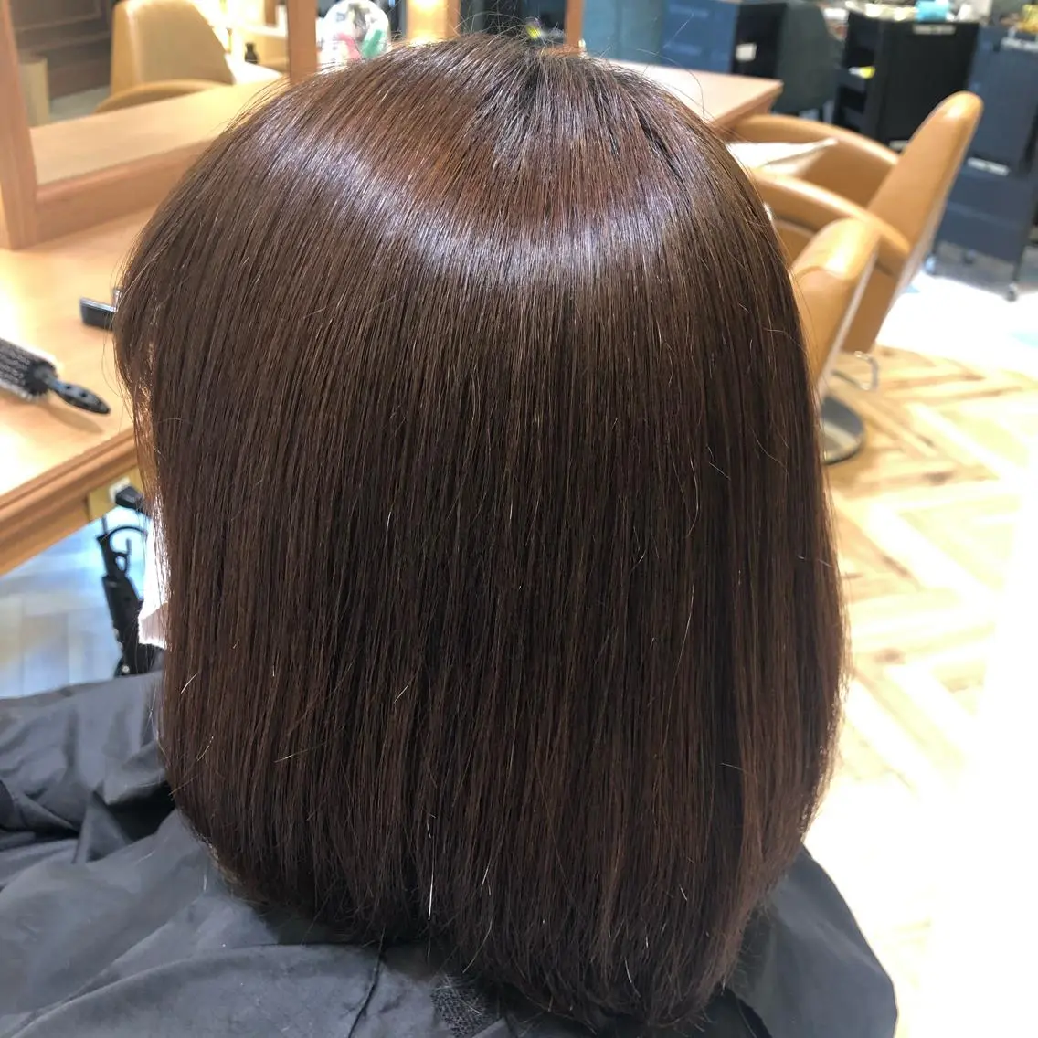 ショート 縮毛矯正　髪質改善 韓国風レイヤー　吉田のヘアスタイル