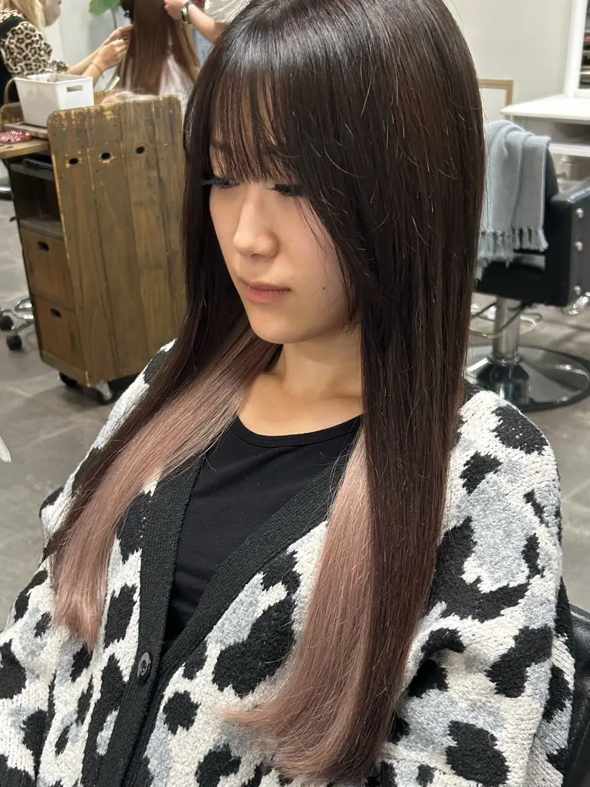 ロング エクステ エクステ×ハイトーン 🌈KEISUKEのヘアスタイル