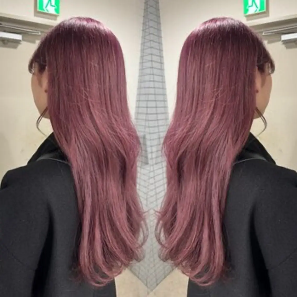 ✨透明感ダブルカラー＋内部補修トリートメントの写真