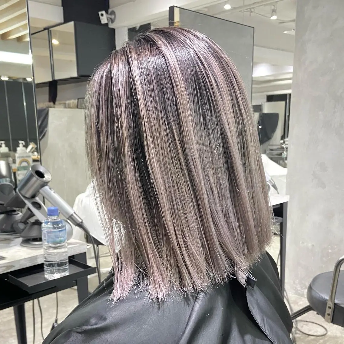 セミロング レイヤーカット 朝倉 啓太のヘアスタイル
