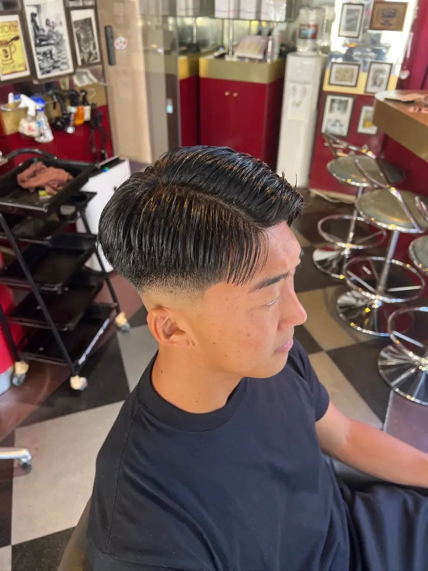 ショート メンズ カット 横浜カラーパーマ 特殊/ 平林侑馬のヘアスタイル