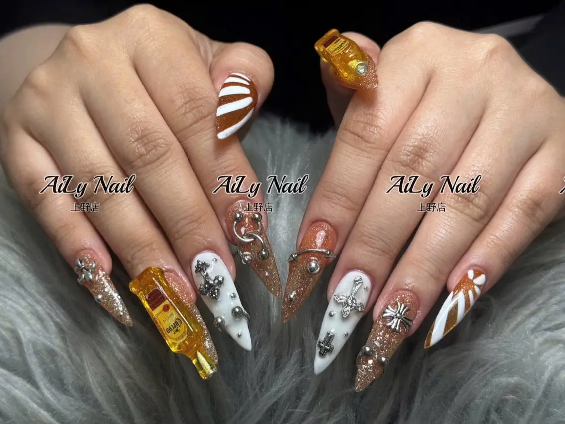 ネイル アートネイル ジェルネイル マグネットネイル ニュアンスネイル シンプルネイル ハンドネイル AiLy Nail 上野店のネイルデザイン