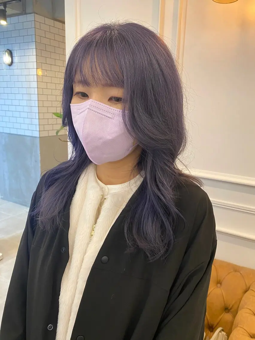 セミロング カット ヘアカラー トリートメント HARUKA🍒 toccaのヘアスタイル