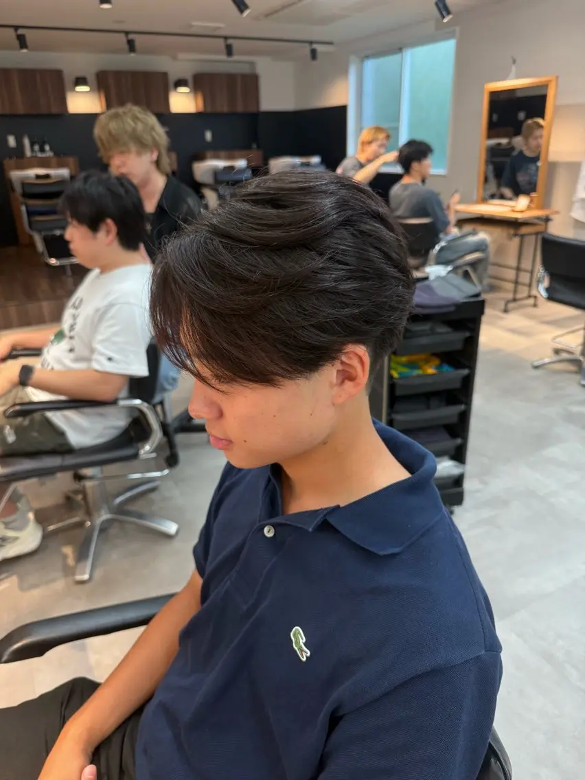 メンズ メンズ韓国風 メンズパーマ カット 垢抜けへの近道✂️ メンズ縮毛矯正/齊藤のヘアスタイル