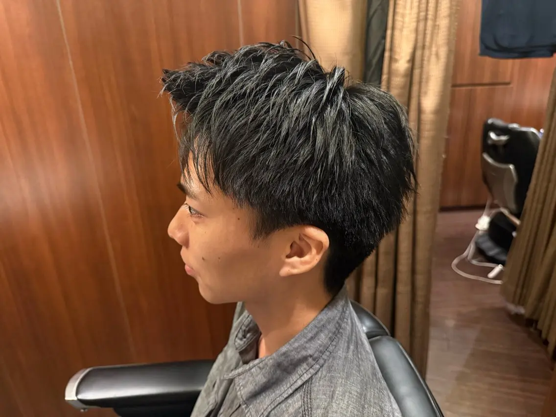 ショート メンズ ショートヘア 竹村 優のヘアスタイル