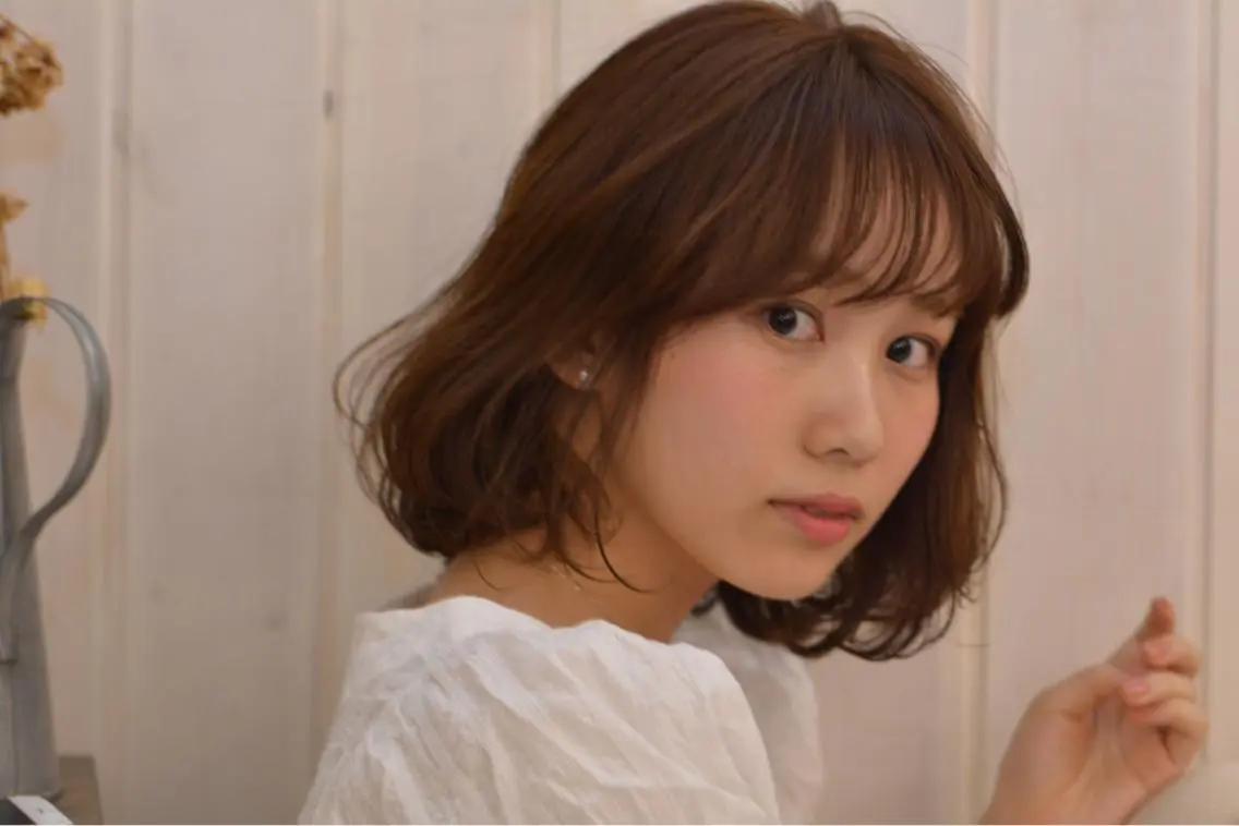 ミディアム カラー 清水 ちひろ ✄トップスタイリストのヘアスタイル