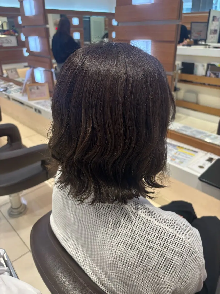 ミディアム カラー 💎【ちゅるんカラ ー】あいみ💎のヘアスタイル