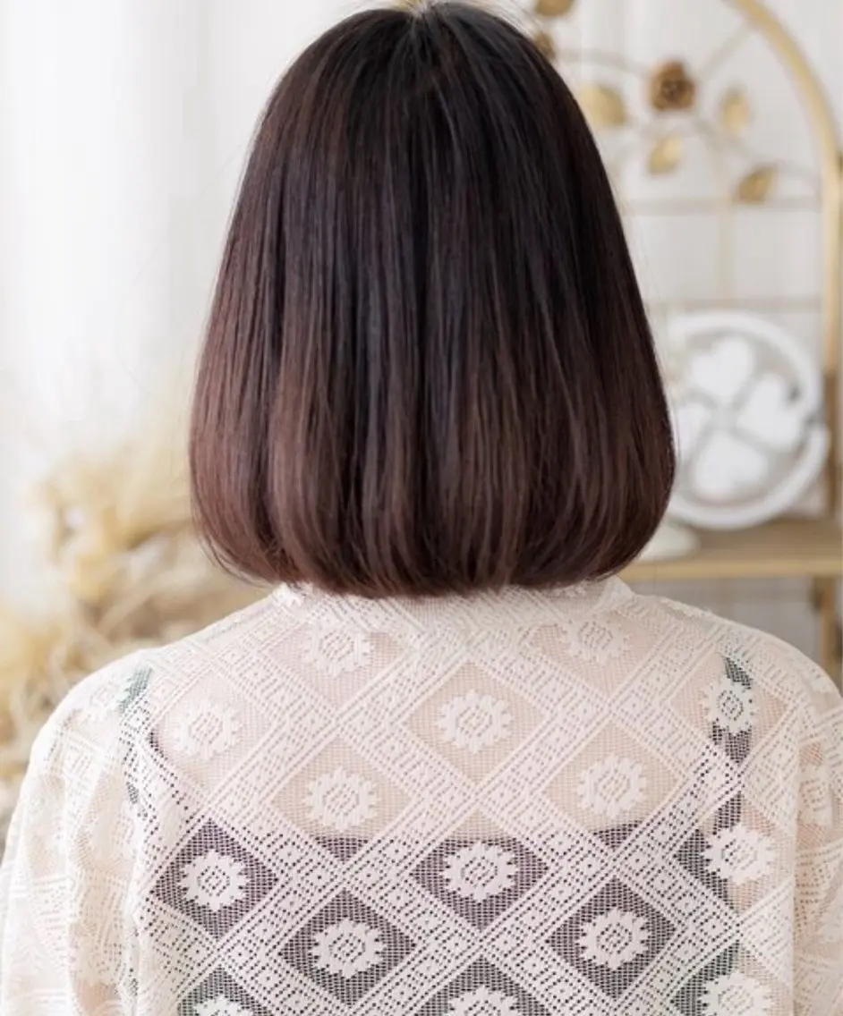 ショート カット 松山 彩香のヘアスタイル