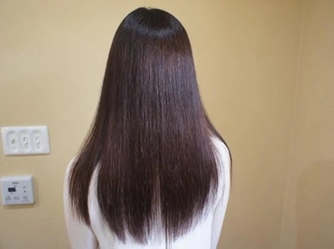 ロング 縮毛矯正 鈴木  イタルのヘアスタイル