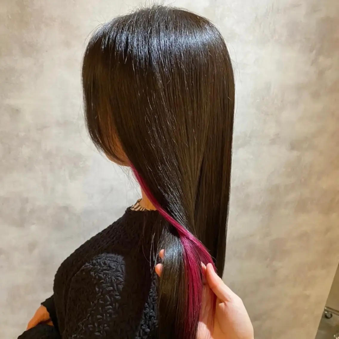 ロング 【髪質改善】カラー 韓国ヘア🎀RISAのヘアスタイル