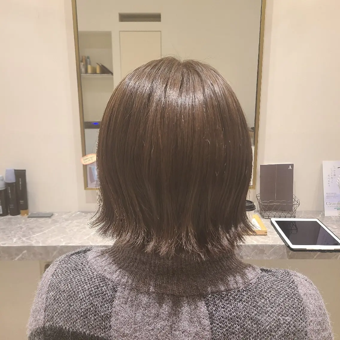ショート カラー カット ヘアカラー トリートメント 中井 啓悟のヘアスタイル
