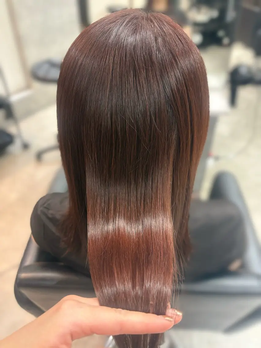 セミロング カラー lana hair 🌺kaineのヘアスタイル