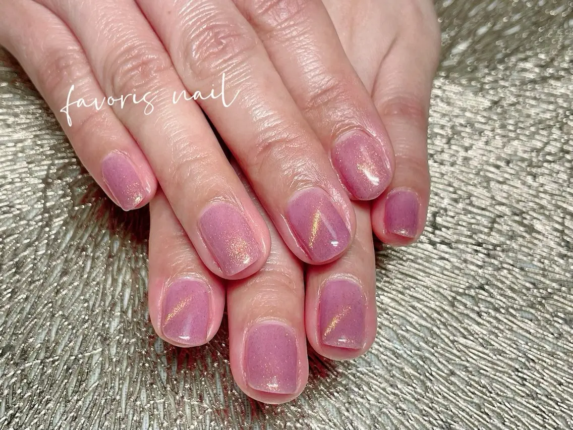 ネイル マグネットネイル favoris nail🌼のネイルデザイン