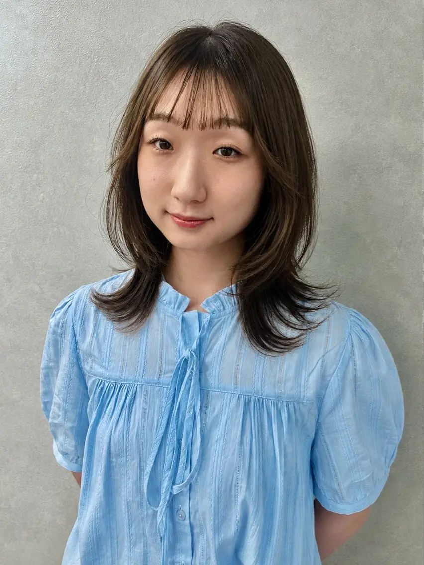 ミディアム marble by KENJEのヘアスタイル