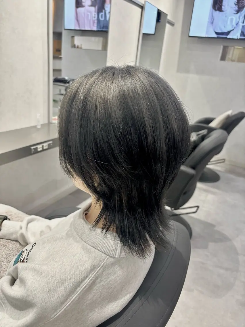 ショート カラー カット ヘアカラー トリートメント 透明感/暖色カラー くるみのヘアスタイル