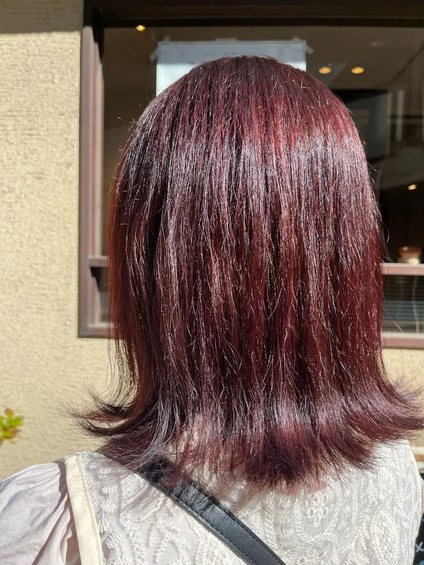 ミディアム 疋田(ひきた)真由 🐶東京/都立大学のヘアスタイル