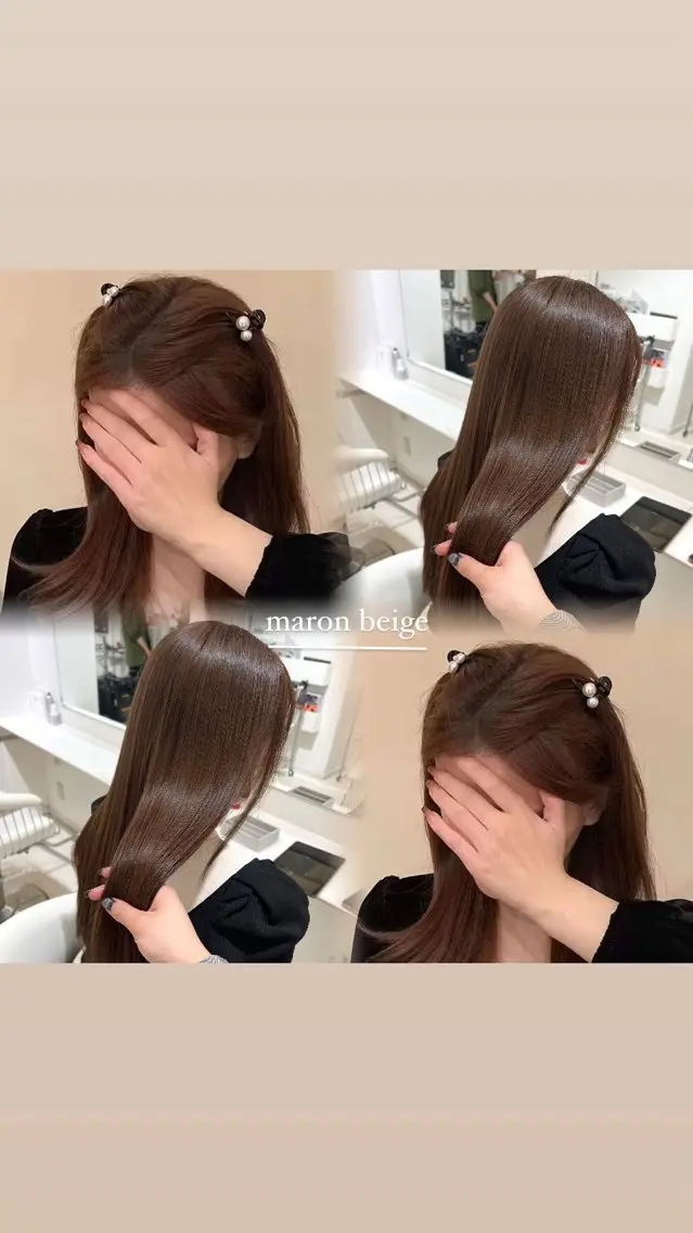 ミディアム Parve Mix/ 平 奈果🎀のヘアスタイル