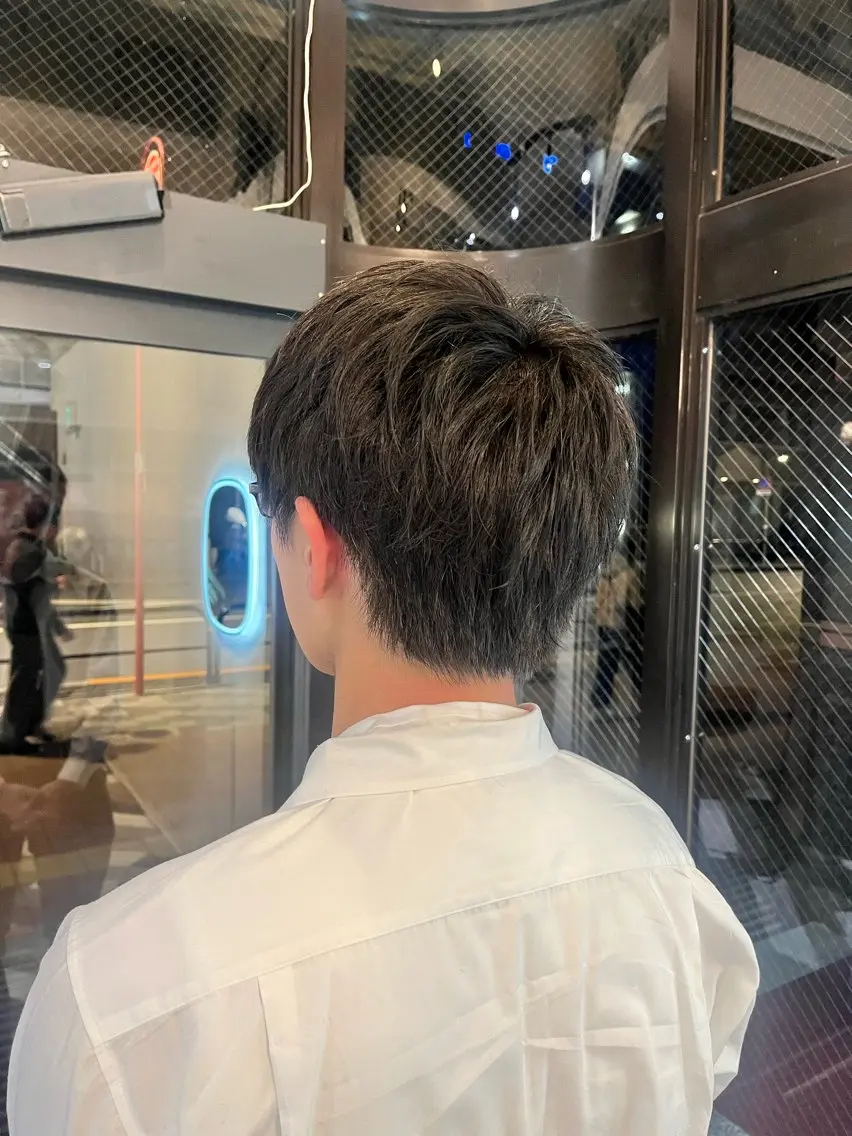【メンズ限定】カット×カラー(白髪染め可)×マイクロバブル🫧の写真