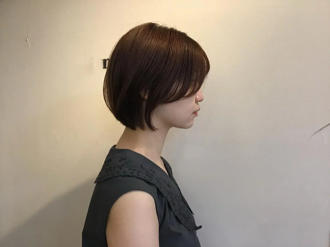 ショート ショートボブ ボブ ショートヘア 田畑 優希のヘアスタイル