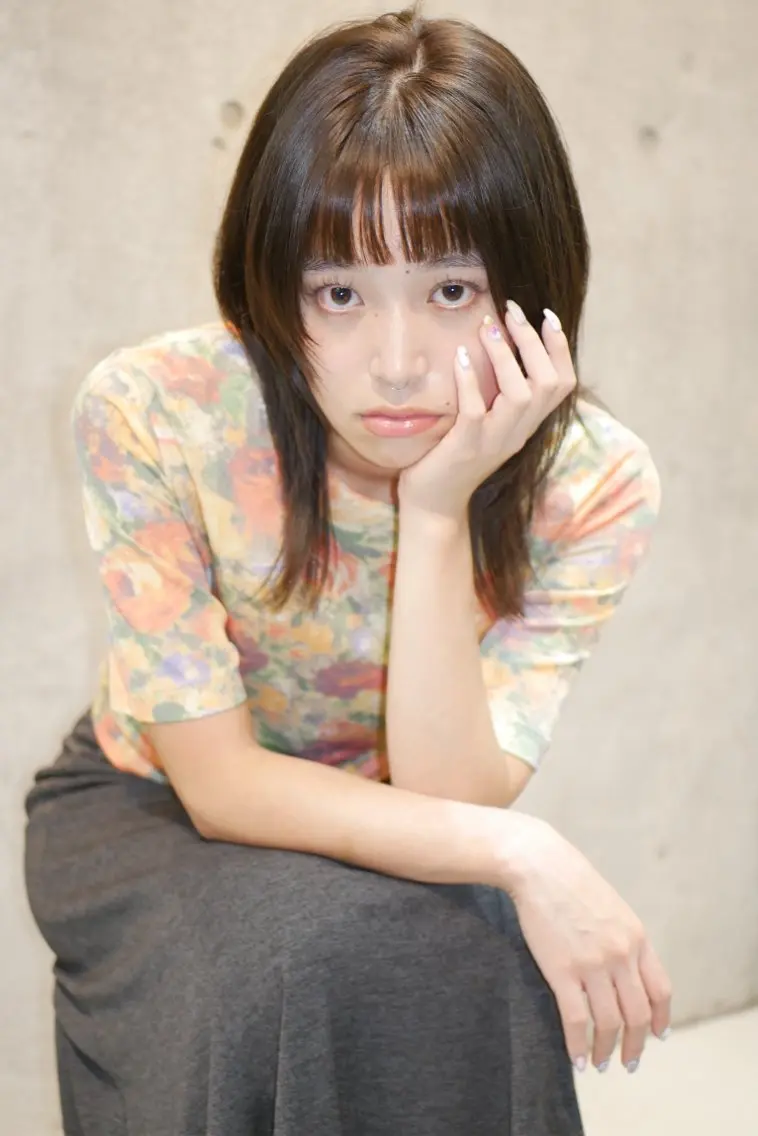 カラー ヘアカラー GAN /ダメージレスカラーのヘアスタイル
