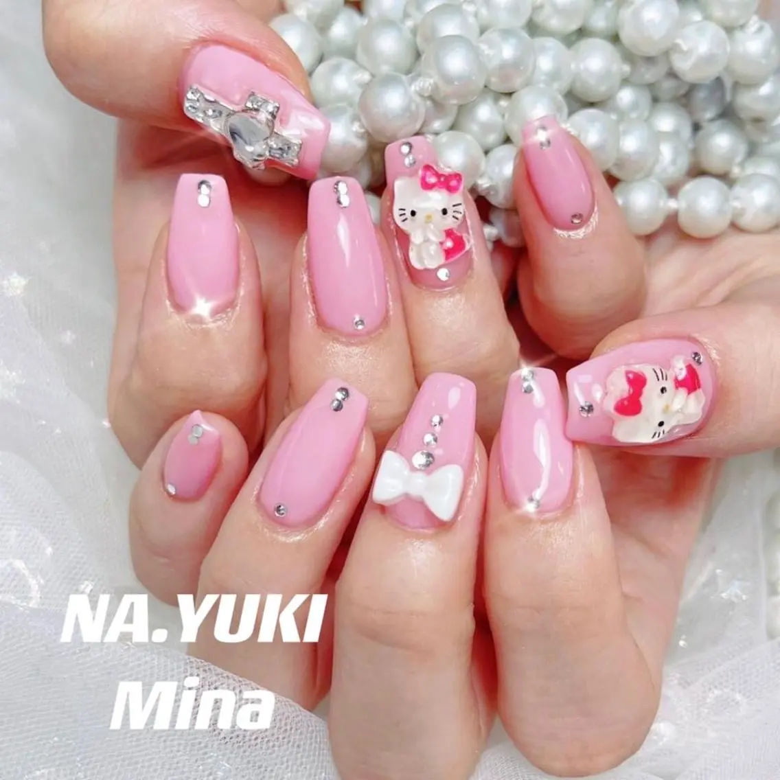 ネイル ハンドネイル ハンドケア ナユキNA.YUKI 新宿店のネイルデザイン