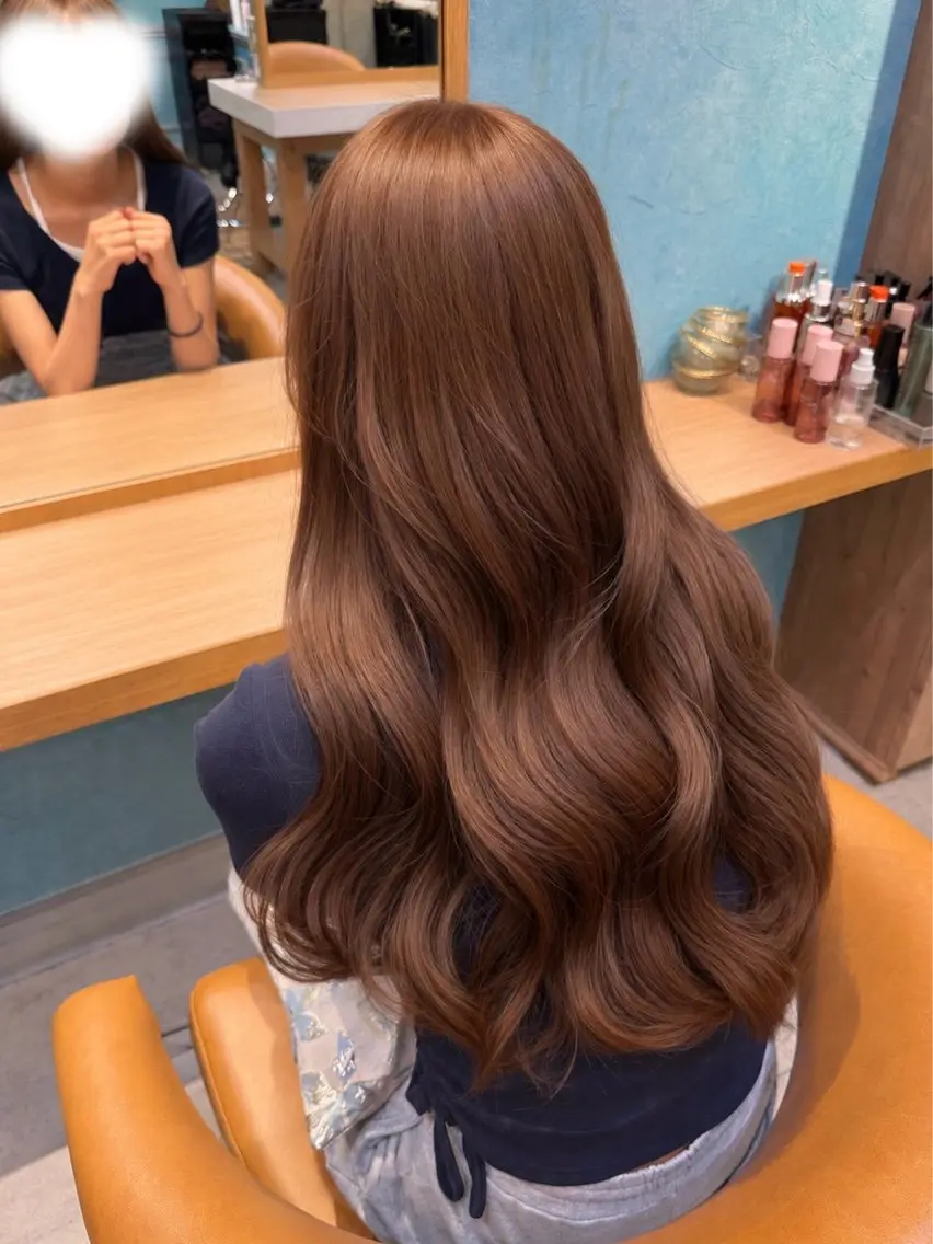 ロング カラー カット ヘアカラー ヘアセット ♥️ダブルカラー /yuuki♥️のヘアスタイル