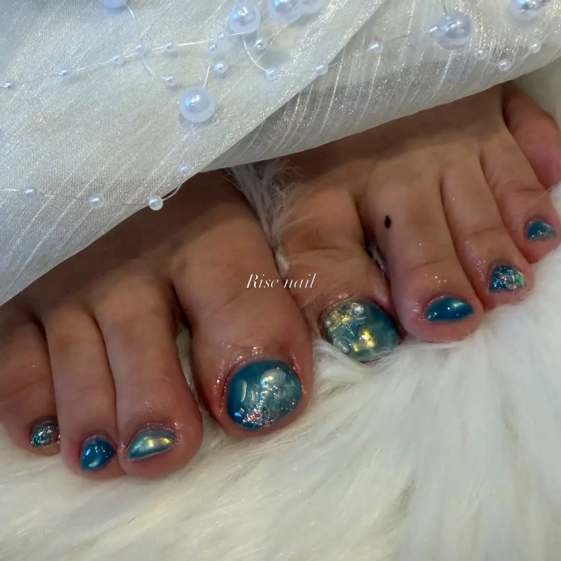 ネイル フットネイル Rise nailのネイルデザイン