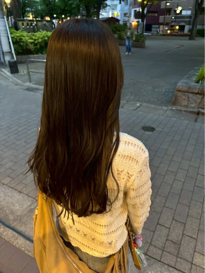 カラー 🕊️池袋美容室🌳 albero武田藍花のヘアスタイル