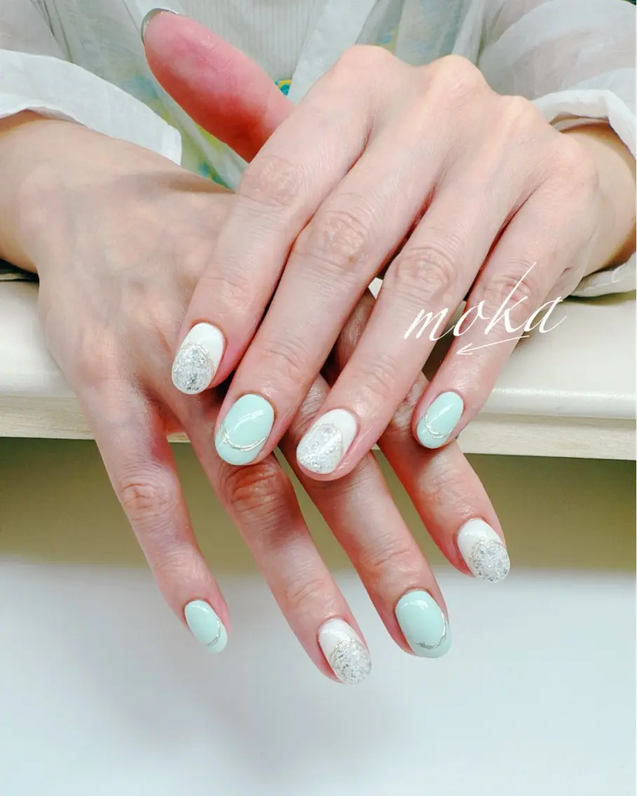 ネイル ハンドネイル ハンドケア 胡蝶蘭レディースサロ ンNailMOKAのネイルデザイン