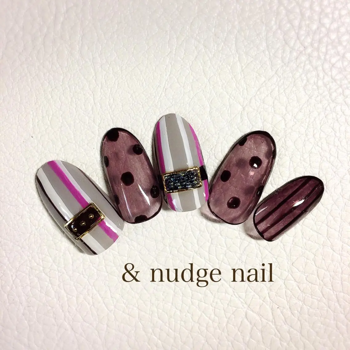 ネイル アートネイル ジェルネイル &nudgenail 本多のネイルデザイン