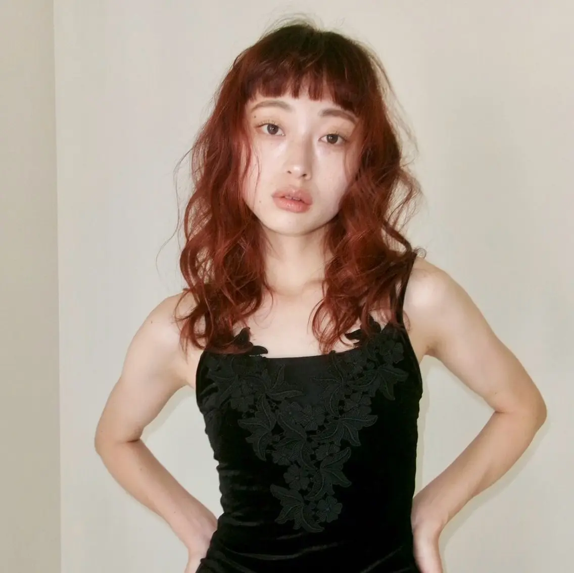 ロング ヘアカラー 安藤 琢真のヘアスタイル