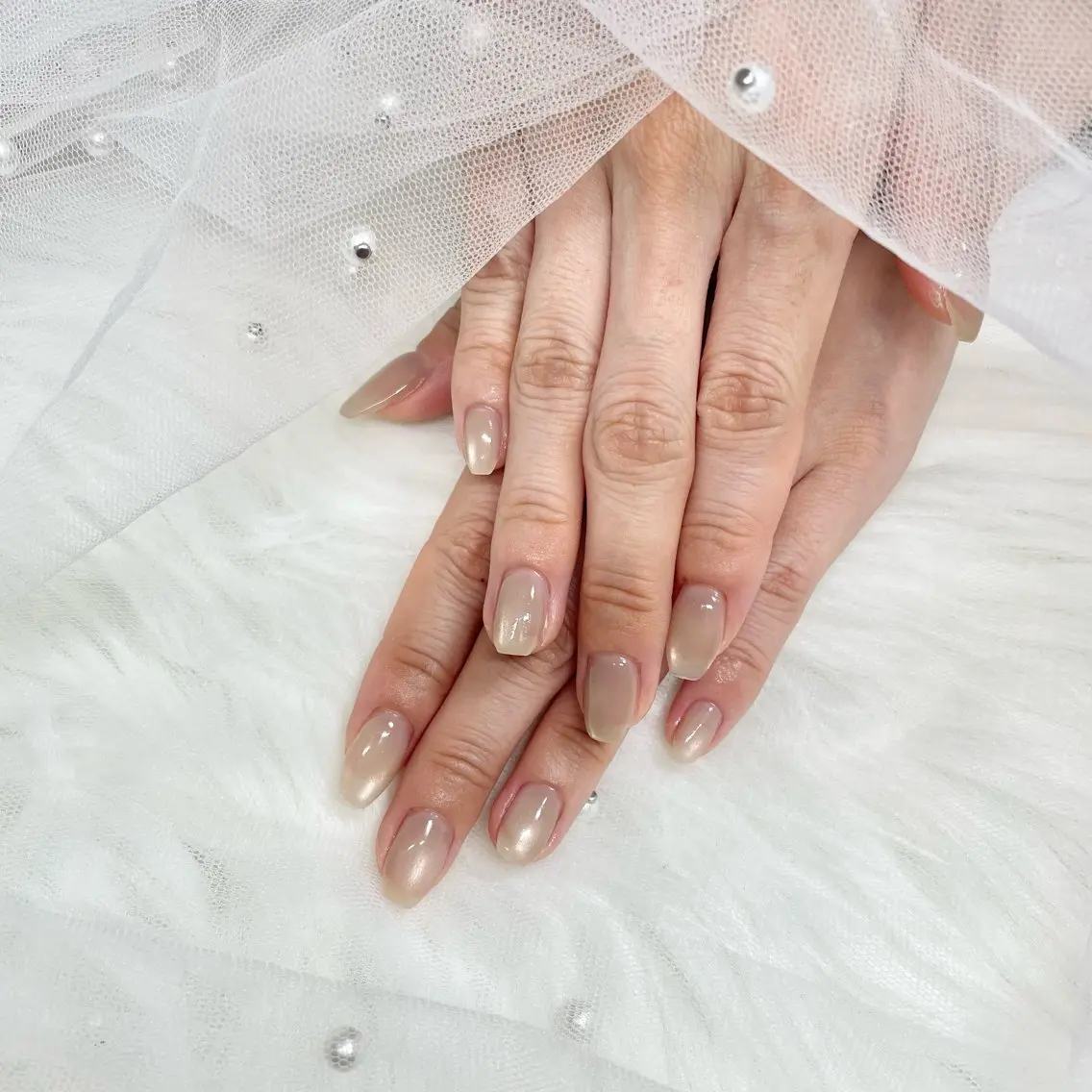 ネイル マグネットネイル マグネットワンカラー ワンカラーネイル K NAILのネイルデザイン