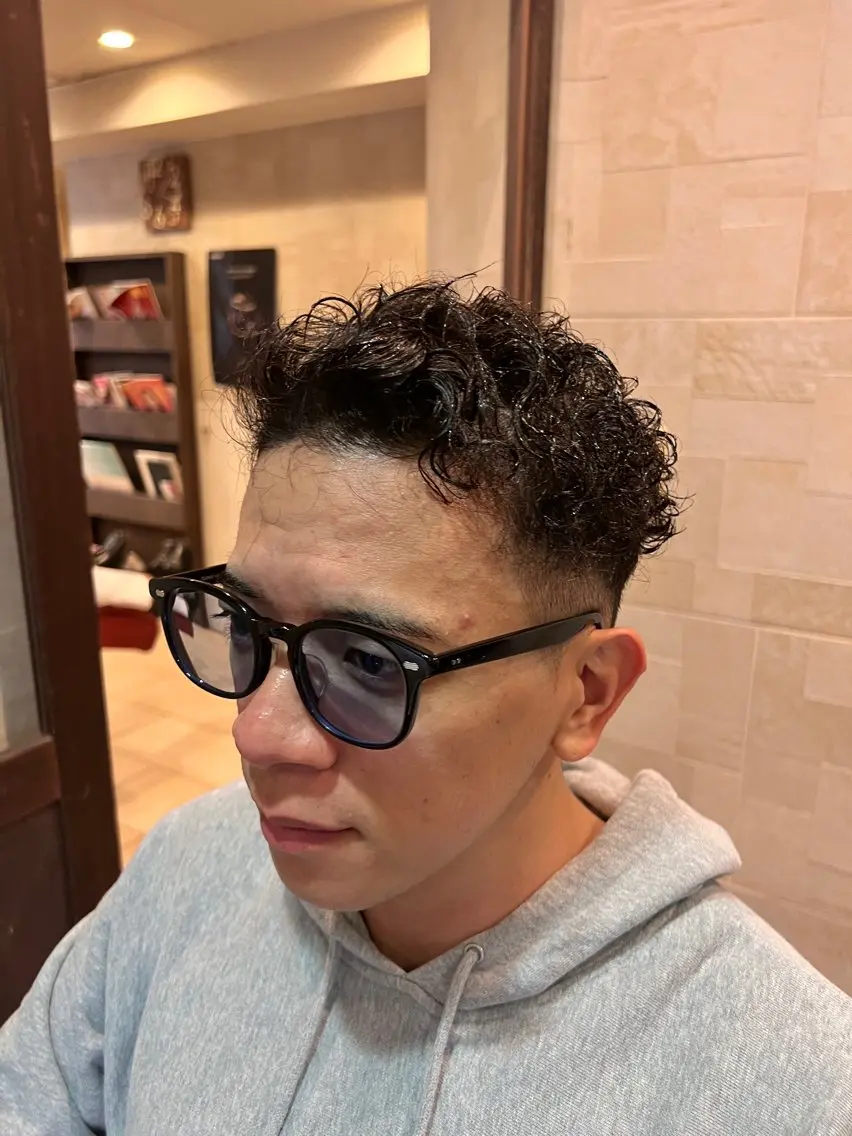メンズ 髪質改善JILL 桑原のヘアスタイル