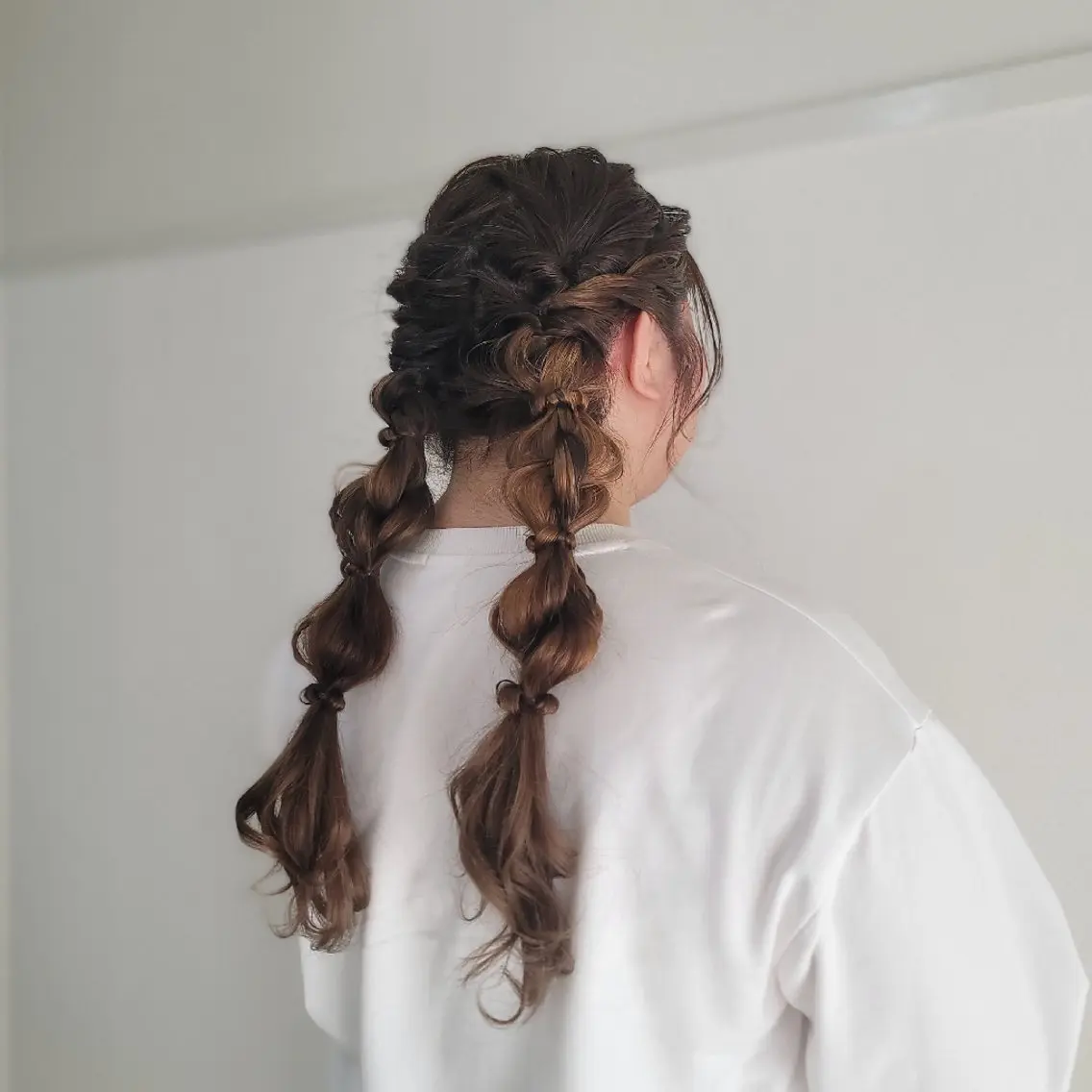 ロング ヘアアレンジ ヘアセット ヘアセットサロン 渥美寿美翔のヘアスタイル