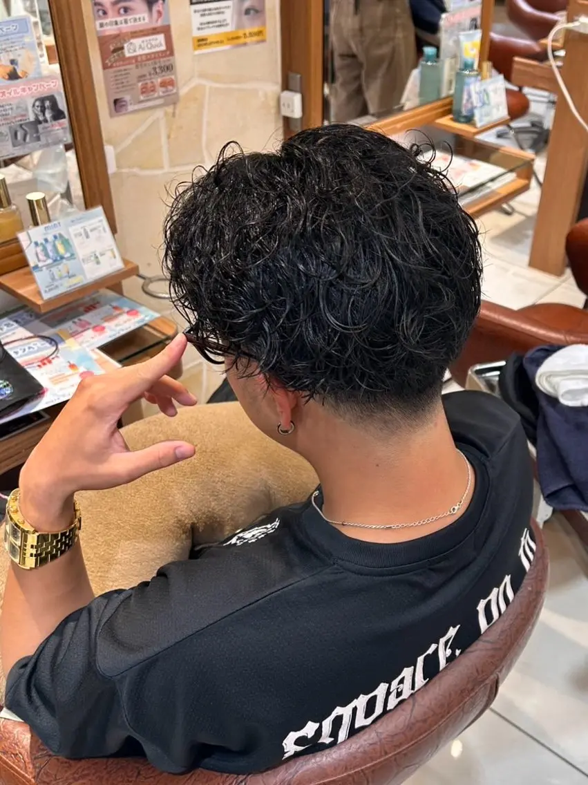 ショート カット 新宿🎶メンズ特化 🎶萩原優人のヘアスタイル