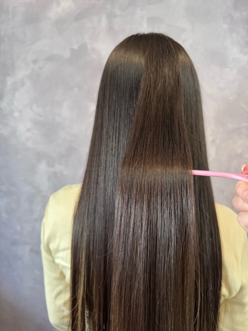 ロング カット トリートメント ヒヨシ ルナのヘアスタイル