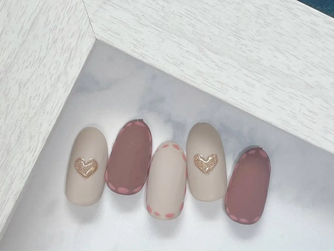 ネイル ジェルネイル 韓国ネイル メンズネイル パラジェル バレンタイン kiki nail たまプラーザのネイルデザイン
