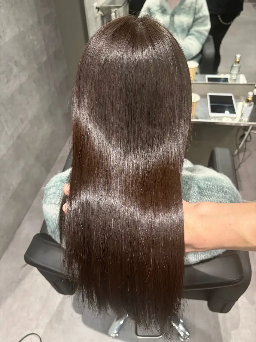 酸性ストレート 髪質改善のヘアスタイル