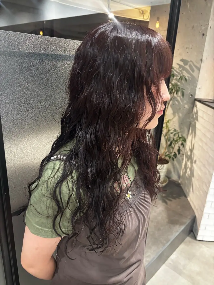 【ミニモ限定クーポン🧑🏽🦱】メンズパーマ レディースパーマ➕カットの写真